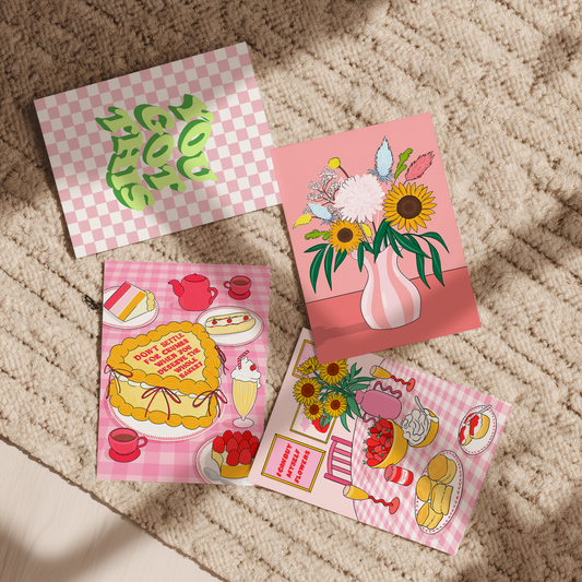 Pink Print Lucky Dip