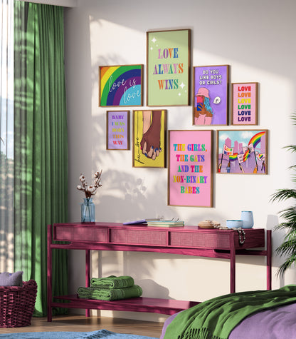 Love Always Wins Print