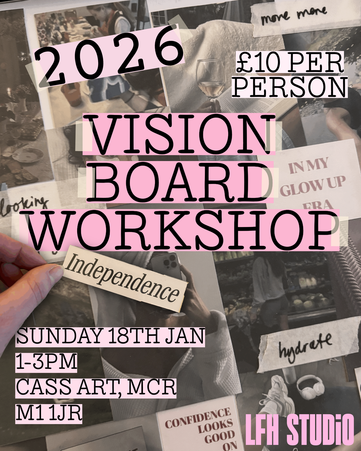 Vision Board Workshop - Sunday 18th Jan 2026