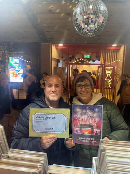 Customisable Oasis UK Ticket Print