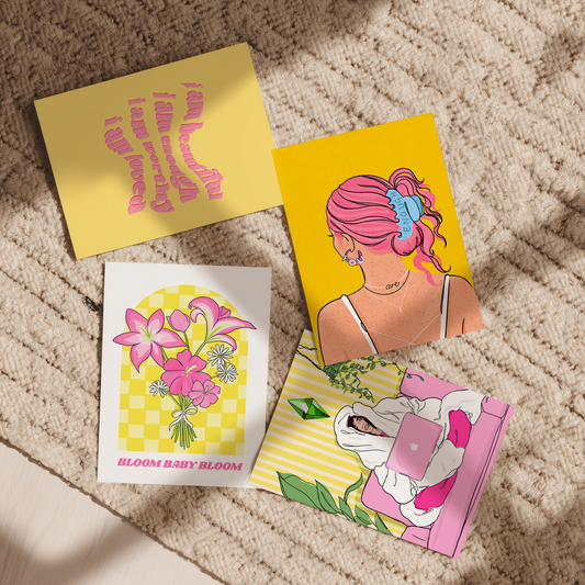 Yellow Collection Print Lucky Dip