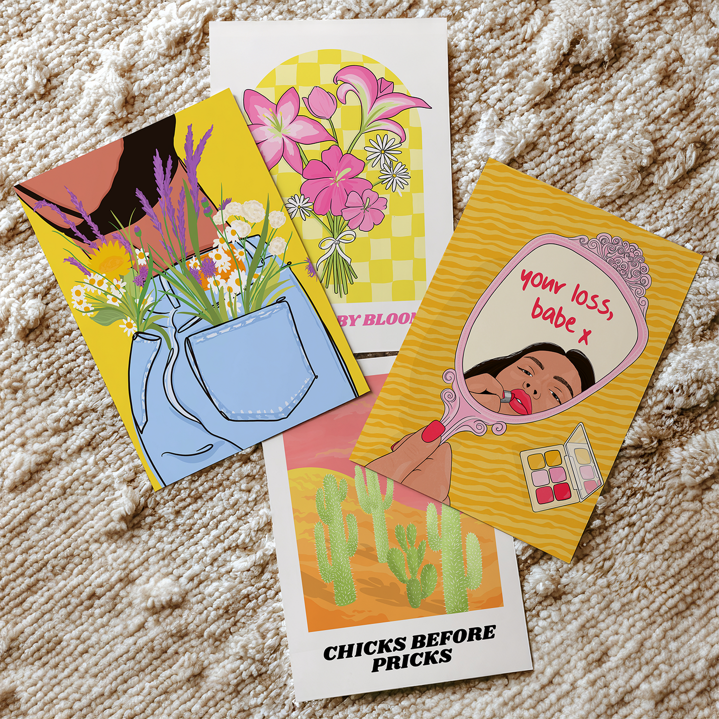 Yellow Collection Print Lucky Dip