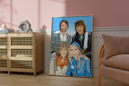 ABBA Art Print