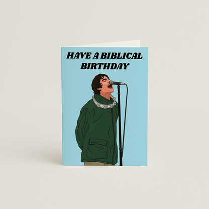 Oasis Biblical Birthday Card