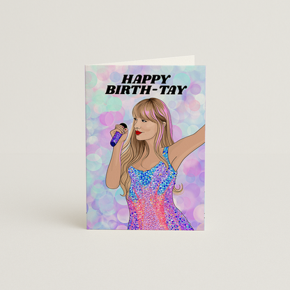Taylor Swift Birthday Card