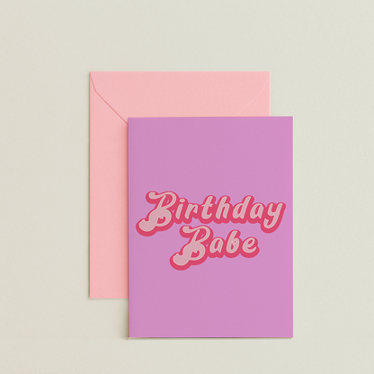 Birthday Babe Card