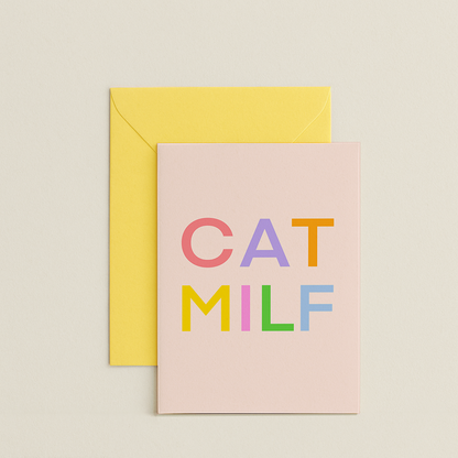 CAT MILF Card