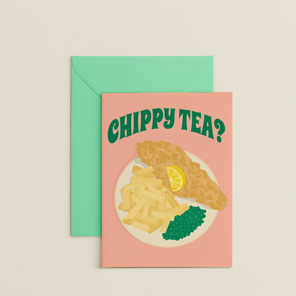 Chippy Tea Card