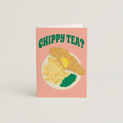 Chippy Tea Card