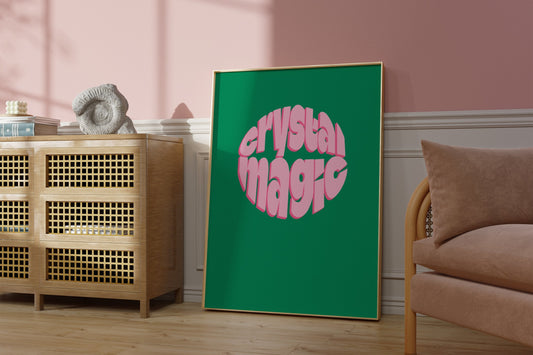 Crystal Magic Print