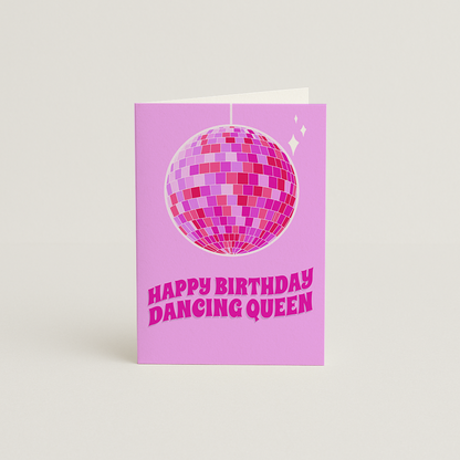 Happy Birthday Dancing Queen Card