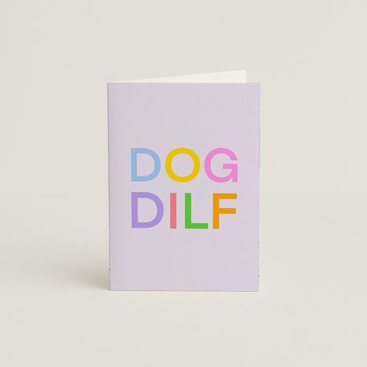 DOG DILF Card