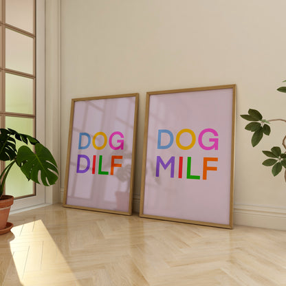 Dog Milf Print