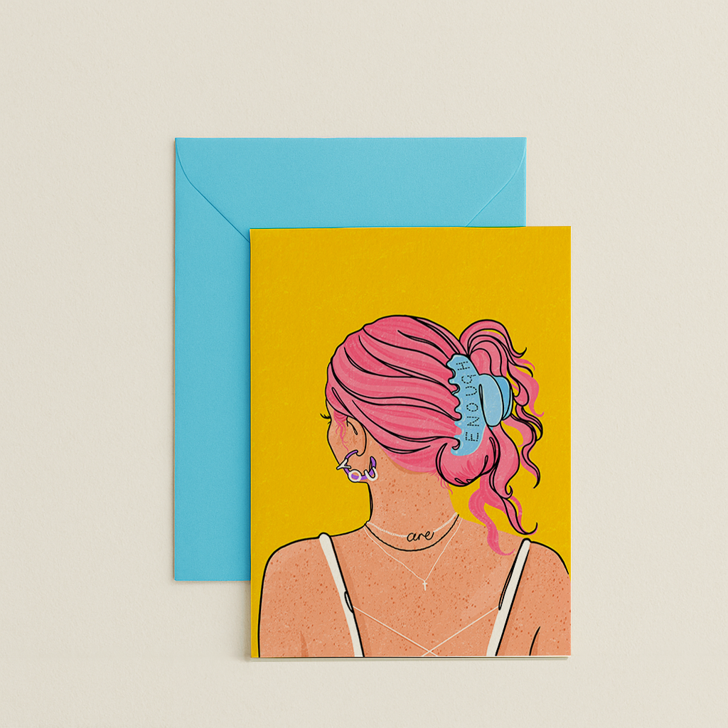 You Are Enough Card