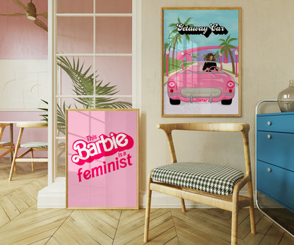 This Barbie Is A Feminist Print
