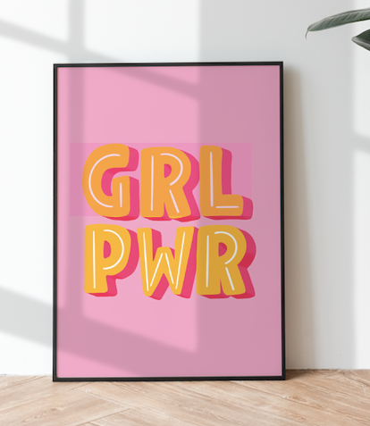GRL PWR Print