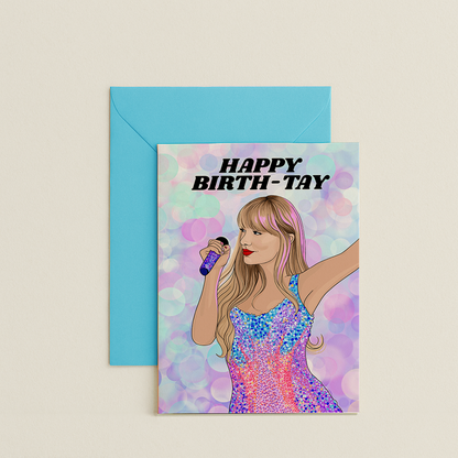 Taylor Swift Birthday Card