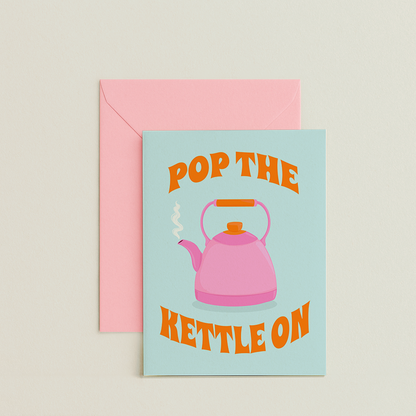 Pop Kettle On Card