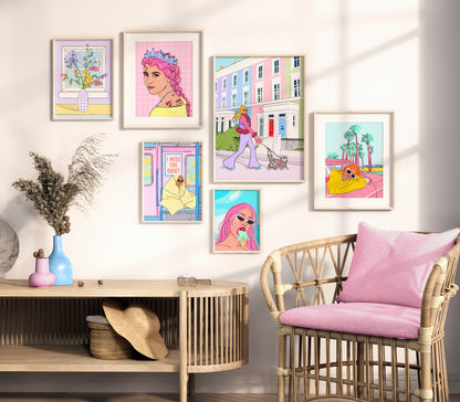 I Miss The Quiet Print