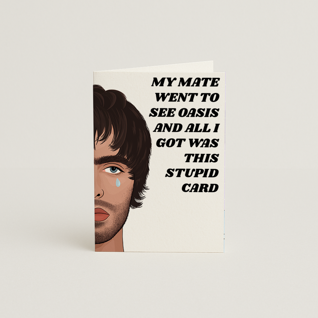 My Mate Saw Oasis Card