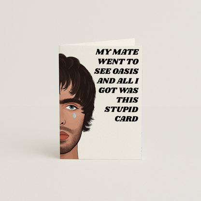 My Mate Saw Oasis Card