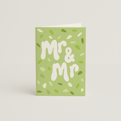 Mr & Mr Card / Marriage Card