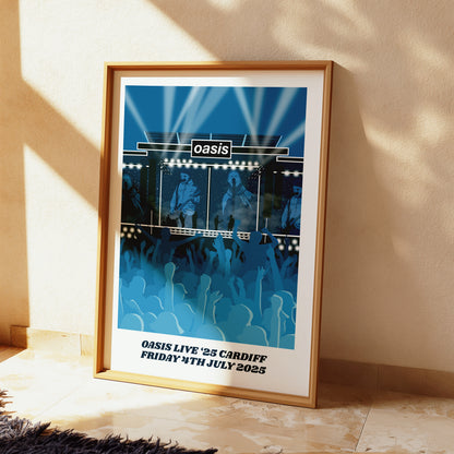 Customisable Oasis UK Live '25 Print