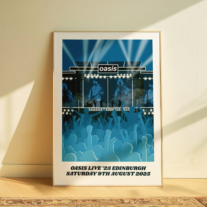 Customisable Oasis UK Live '25 Print