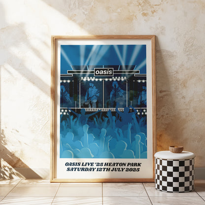 Customisable Oasis UK Live '25 Print