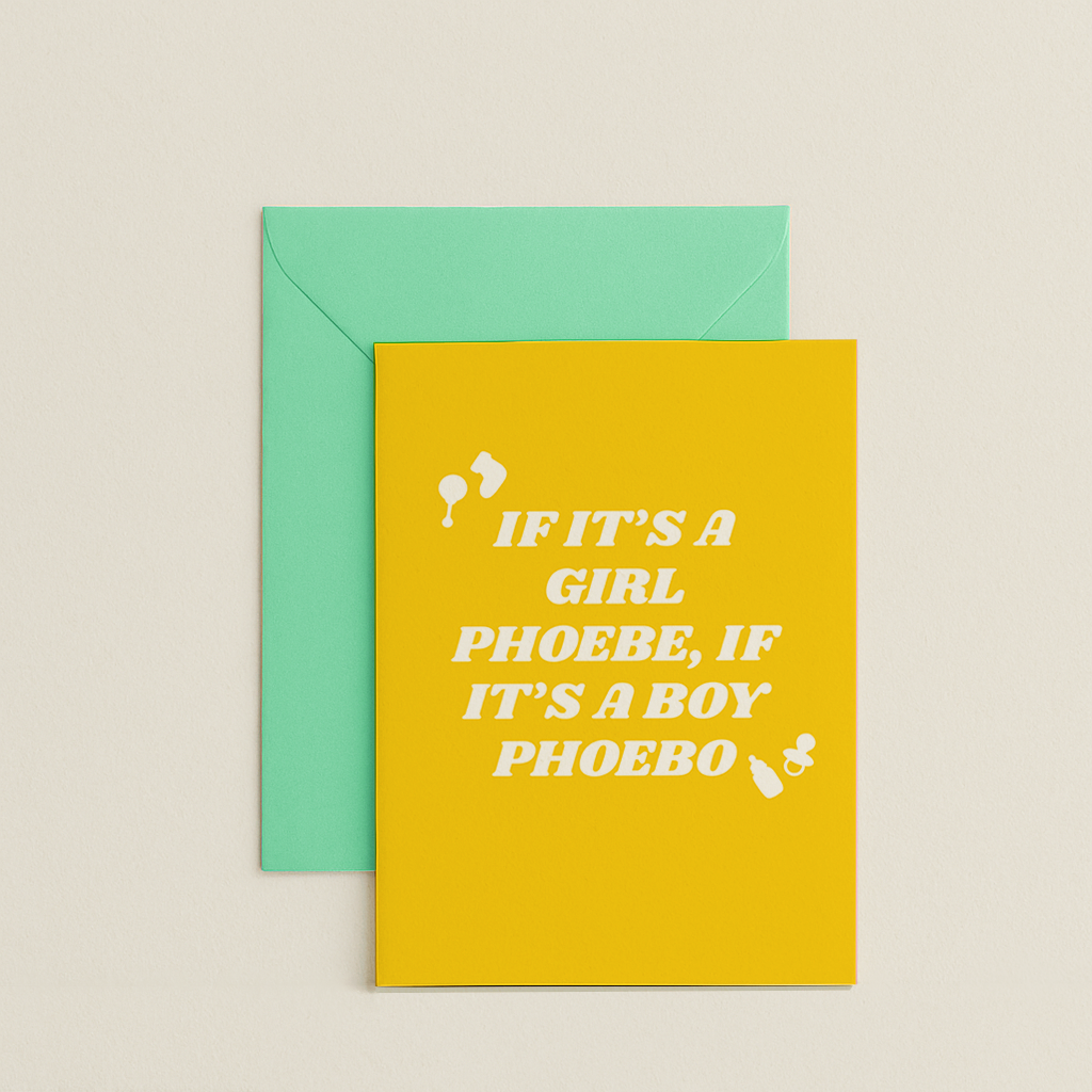 Friends' New Baby Card