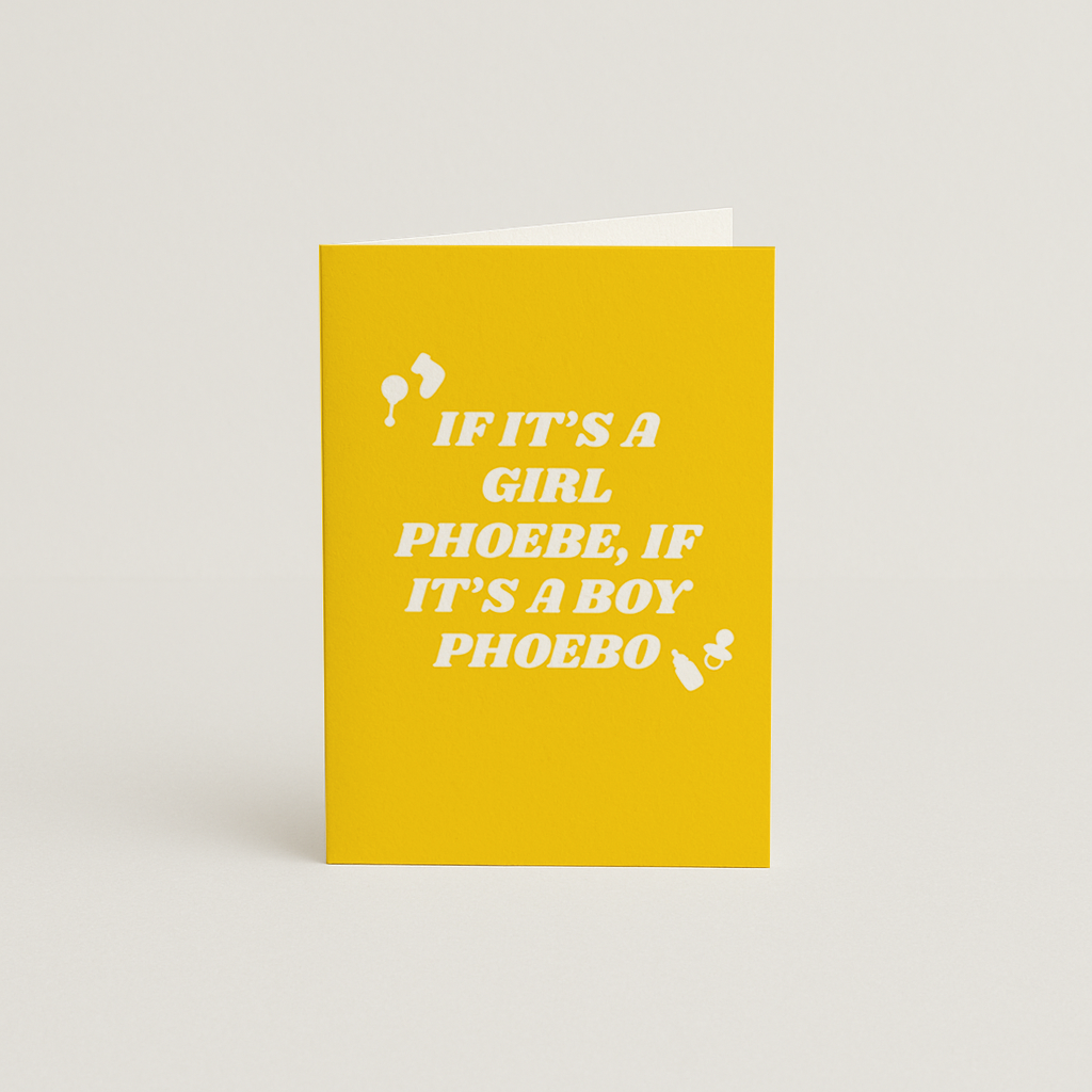 Friends' New Baby Card