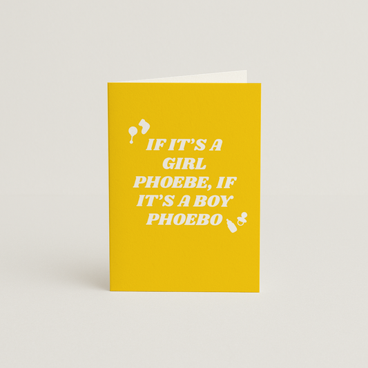 Friends' New Baby Card