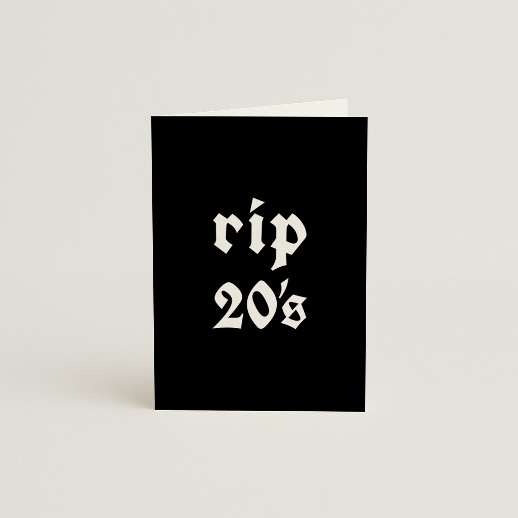 Rip 20's Card