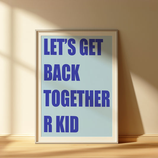 R Kid Oasis Print