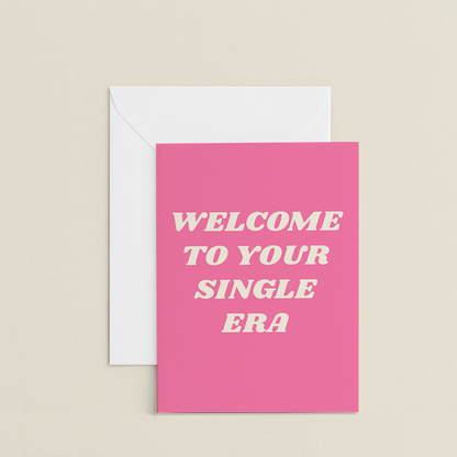 Welcome to Your Single Era Card
