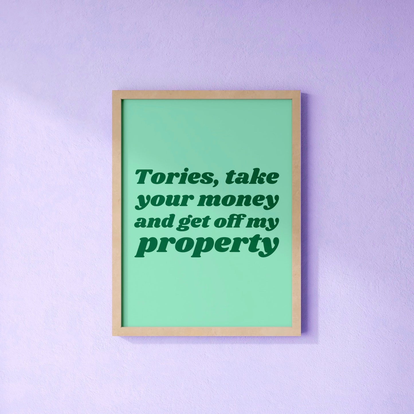 Tories, Take Your Money Print