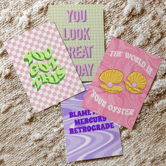 Typography Print Lucky Dip